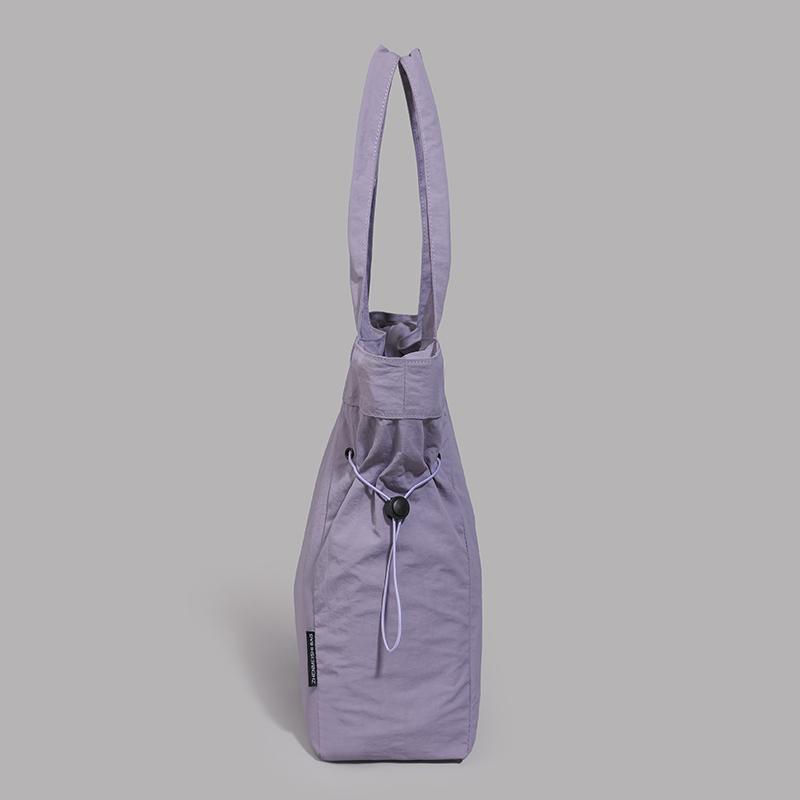 Nylon Bag Women's Large Capacity Shoulder Bag Student Class Commuter Tote Bag