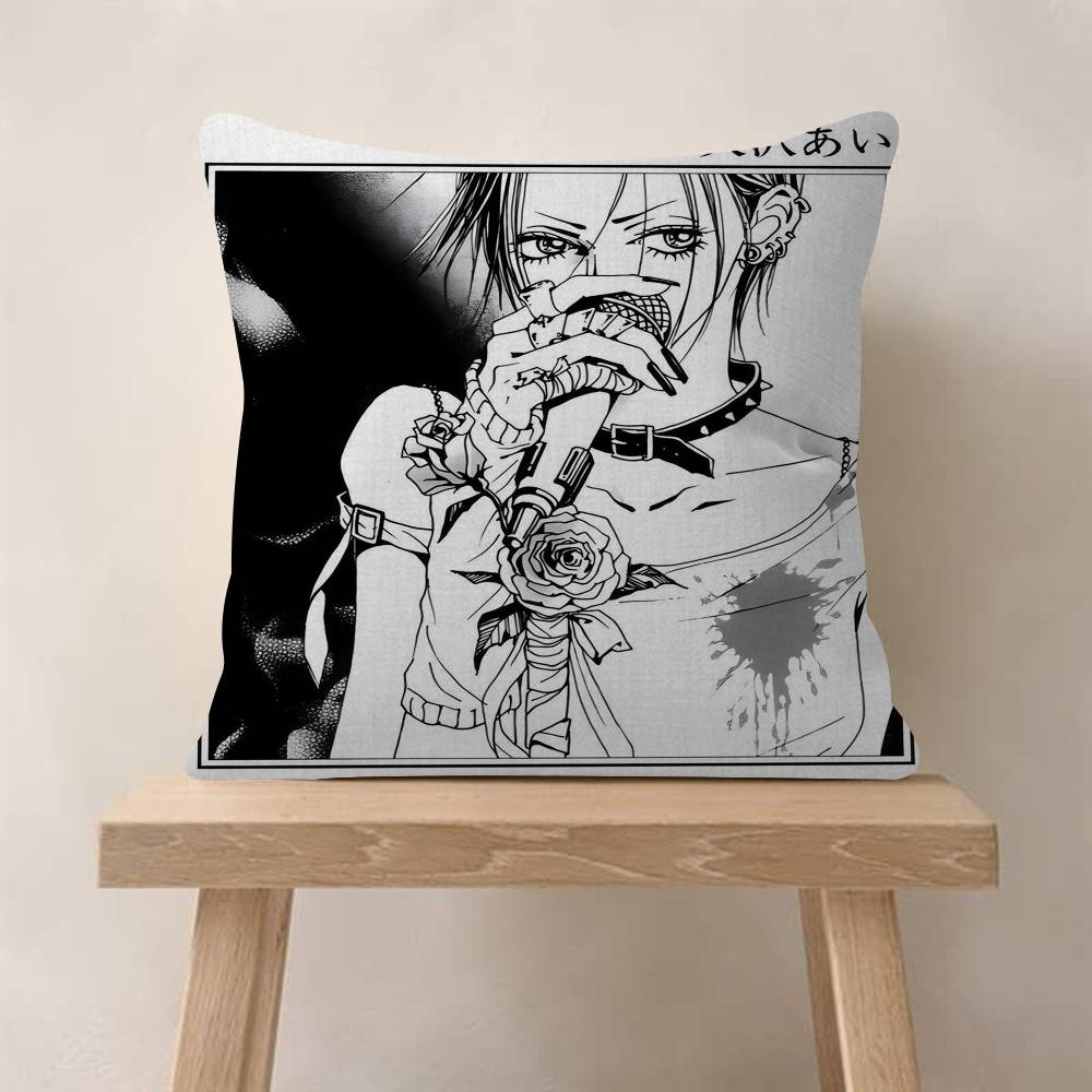 

Anime NNANA Shoujo Manga P Pillow Cover Sofa Cushion Cover Home Room Decoration Children Gift 30x30 cm