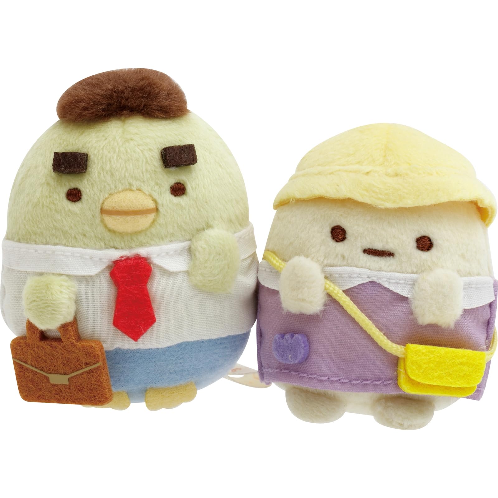 

Sumikkogurashi Mini Plush Toy Tapioka School MV23901 H60 x W50 x D50mm San-X Minikko Nursery Set Penguin (Salaryman Father) & (Nursery Student)