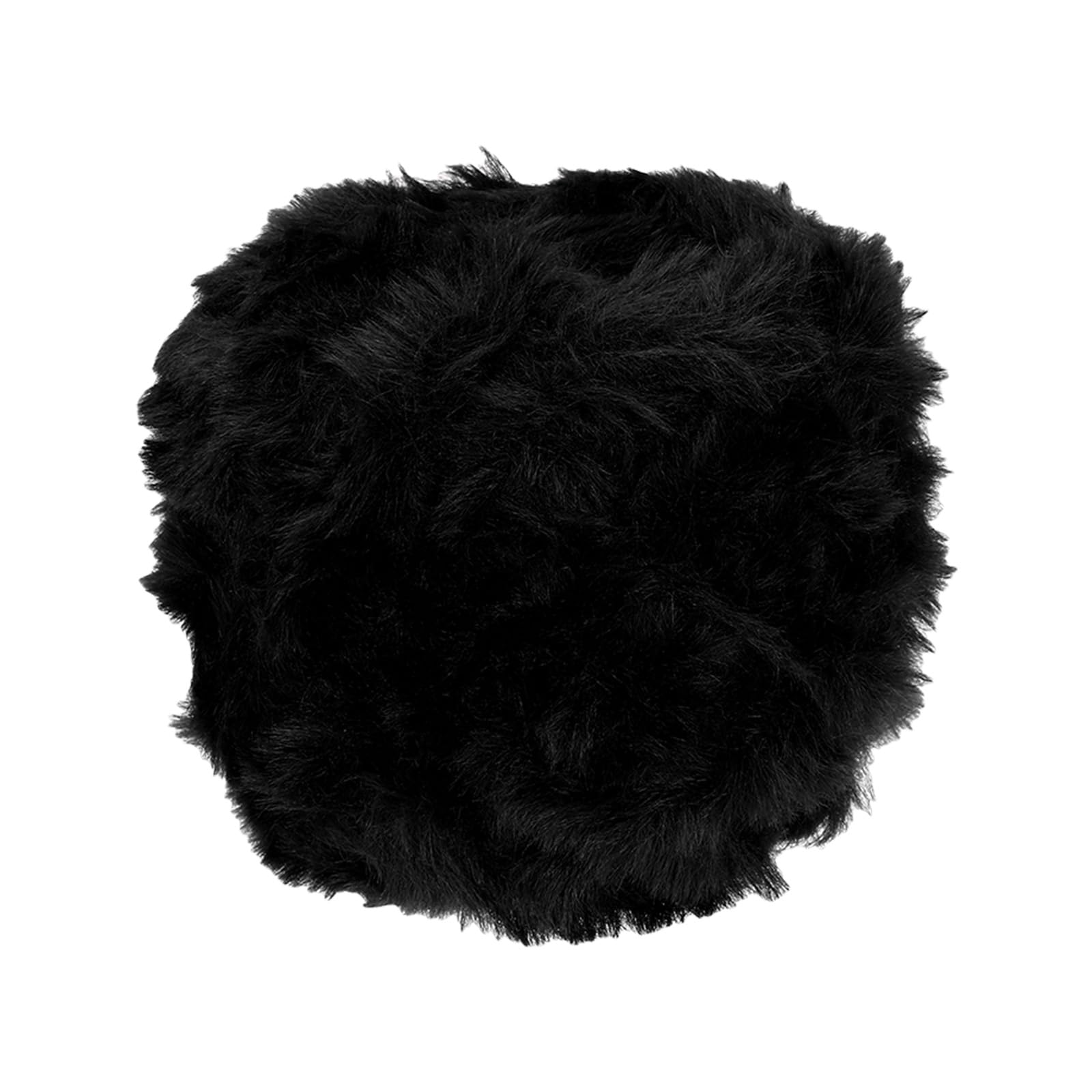 

PATIKIL 64m Fuzzy Knitting Extra 1 Faux Plush Crochet Knit Bear Black Yarn, Approx. 100g, Fur-Look Yarn, Thick, Ball, Polyester, Fur, Fur, Eyelash, чёрный