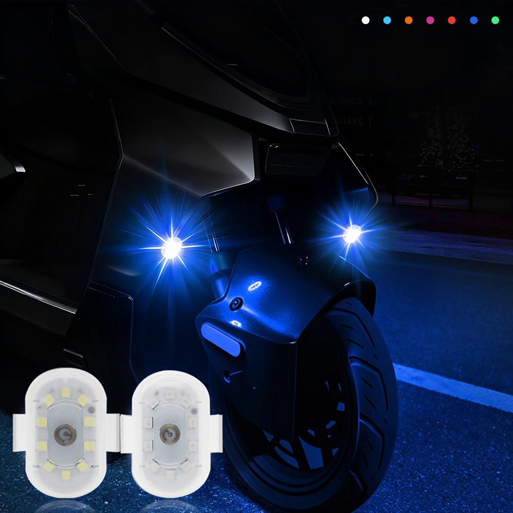Wireless Remote Control Strobe Light Multi-color Rechargeable Warning Light for Car Motorcycle Drone Safety Navigation Lamp