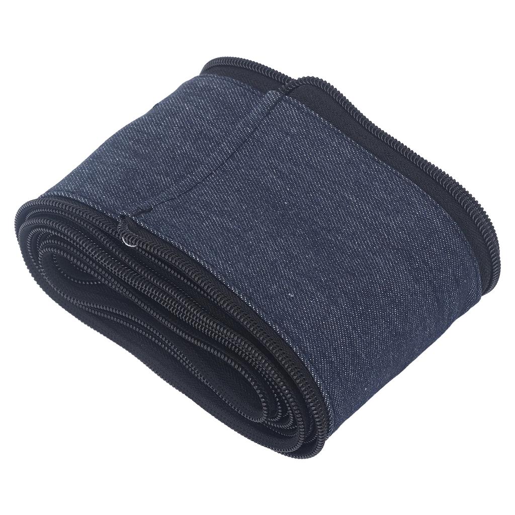 Schweißbrenner-Kabelabdeckung Reißverschluss-Typ Denim Schutzhülle TIG-Schweißschlauch Kabelmantel 5cmx4m