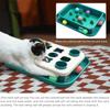 Cat Puzzle Feeder Toy Slow Food Dispenser with Funny Balls Cats Treat Interactive Game Level 1-2 Mental Stimulation Treasure Box