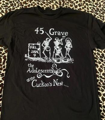 45 Grave Rock Band T-shirt, Classic Graphic T-shirt, Gift for Fan BL1272