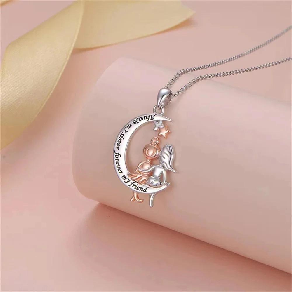 Trendy Heart Necklace for Men Women Hollow Love Pendant Clavicle Chain Choker Sweater Chain DIY BFF Party Family Jewelry Gifts