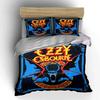 Ozzy Osbourne Bat Design Bedding Duvet Cover Set Duvet Cover Pillowcases  (1*Duvet Cover 2*Pillowcases, Without Duvet Insert)