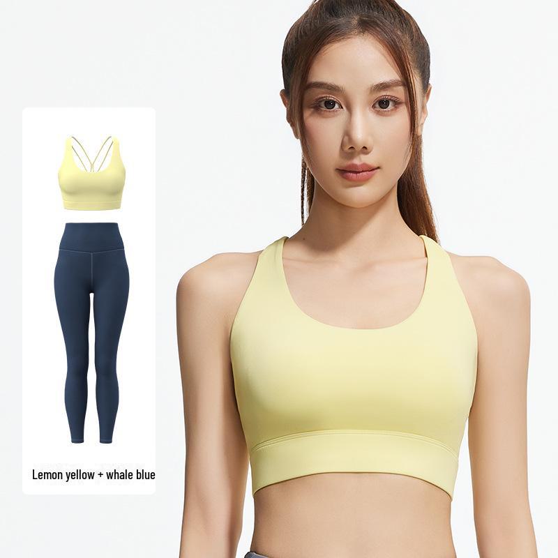 Juyitang Women's Yoga Suit: Slim, Breathable, Shockproof, Shaping Sportswear for Running and Yoga.
