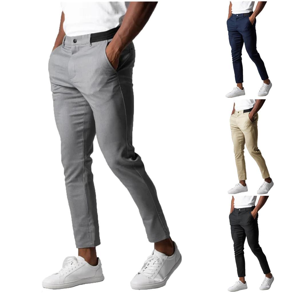 Men's Active Chino Regular Fit Trousers A Wardrobe For Discerning Gentlemen Casual Wear Trousers