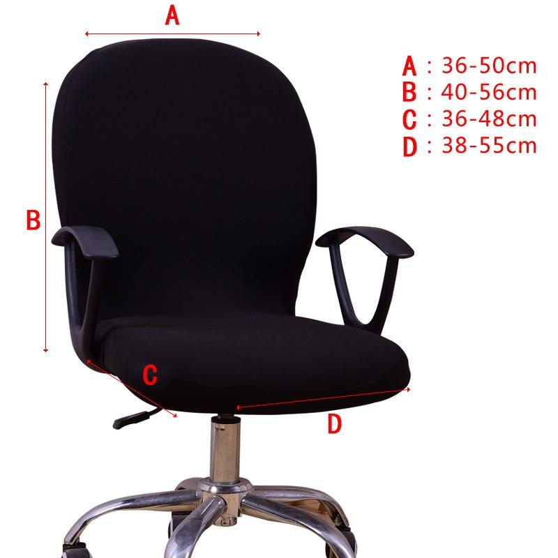 Spandex Stretch Seat Cover for Office Computer Chair Enhance Your Working Space