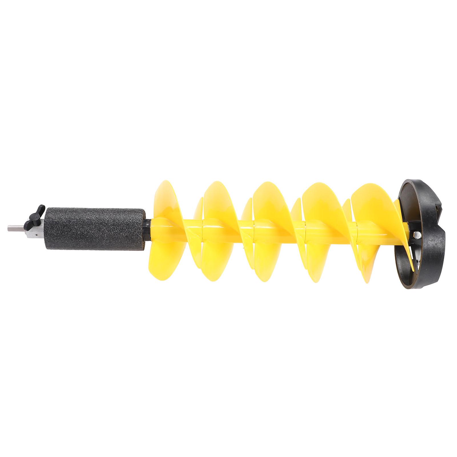 

Зимний электрический буровой комплект с нейлоновым плавающим ледоколом спиральное сверло для глубокой воды