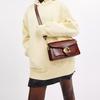 Coach Tabby 26 Gold Hardware Detachable Shoulder Strap Smooth Leather Handheld Crossbody Shoulder Bag Medium Women bags Deep-Brown CW631-B4XB6
