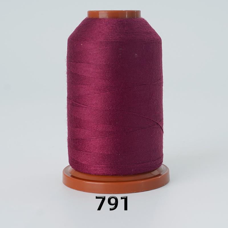 100-Color High-Speed Polyester Sewing Thread, 1100 Yards, Two-Ply, Fine and Durable for Hand and Machine Use.