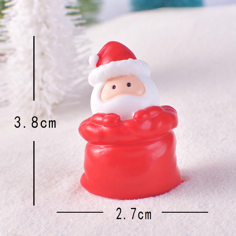 Weihnachtsdeko Kleine DekoartikelWeihnachtsgeschenkboxen Alter Mann SchneemännerKunstharzhandwerk