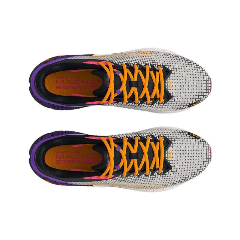 Under Armour Hovr Machina 'Storm White Clay Formula Orange' Women's Sneakers 3026551-300