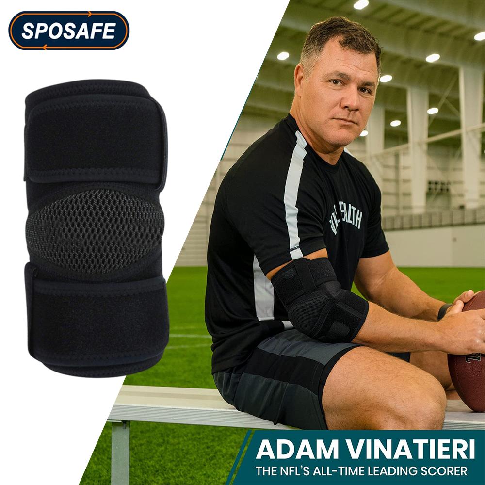 

1 шт., спортивные регулируемые налокотники, компрессионные бинты для поддержки локтей для тенниса, бадминтона, гольфа, езды на велосипеде, предотвращения суставов