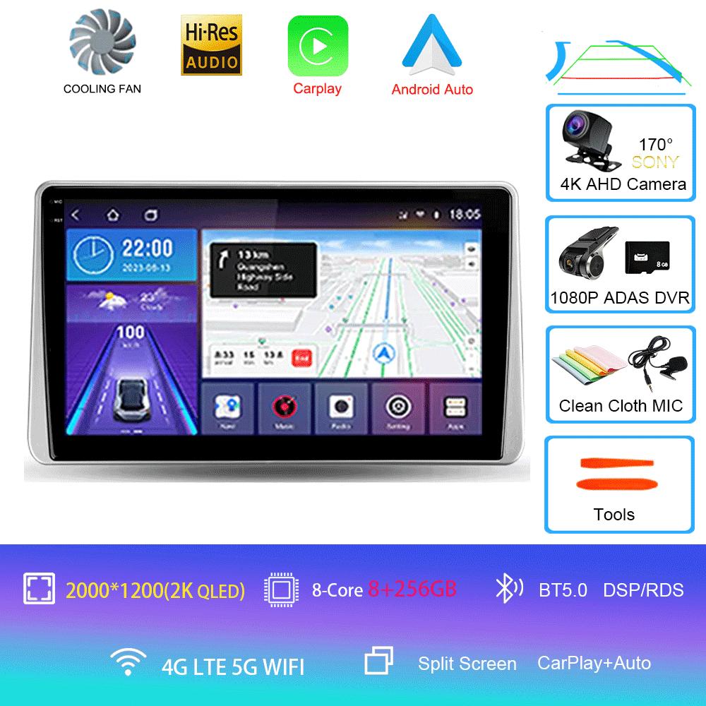 Car Radio Android 14 Carplay Auto For Nissan Sentra 5 B15 1999-2006 GPS Navigation Multimedia Video Player Head Unit Stereo DSP