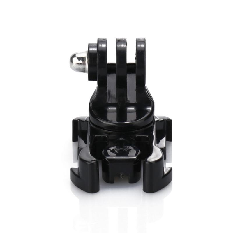 Action Camera Rotate Base Mount with 360Rotation Quick Release Buckle for Enhanced View in Outdoor Sports Activity