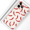 Fruit Chili Soft Phone Cover Case for iPhone 17 Pro Max 12 Mini 15 XS Max 13 Pro 16 7 8 Air 14 Plus XR 11