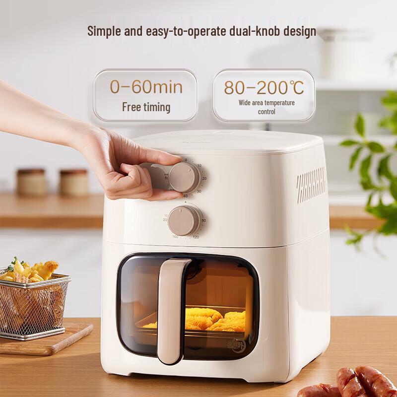 SUPOR 6L Automatic Dual Knob Air Fryer