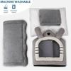 Super Cat Bed Warm Pet House Kitten Cave Cushion Cat House Warm Sleeping Dog Basket Tent Small Dog Mat Supplies Bed for Cats