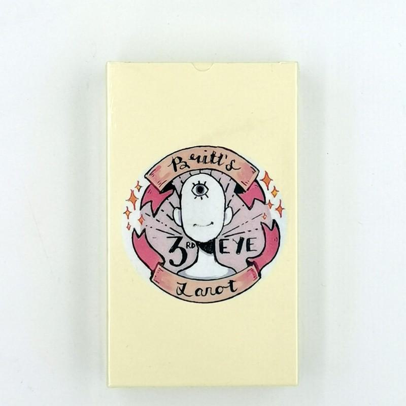Gold Art Smith Beliebter Spirit Eye Waite Tarotkarten 10.3*6 ohne Rand