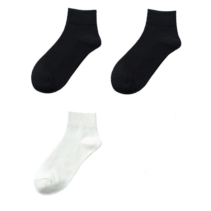 3 Pairs/Lot Men's Cotton Socks High Quality Casual Breathable Male Comfortable Business Soft Simple Fashions Ankle Socks