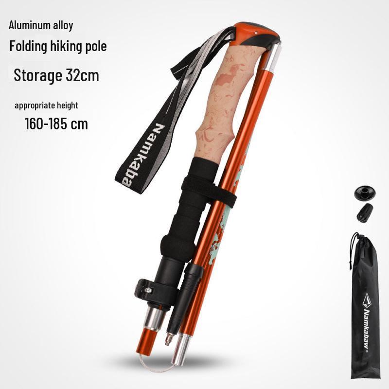 YituNamkabaw Ultra-light Foldable Aluminum Trekking Poles