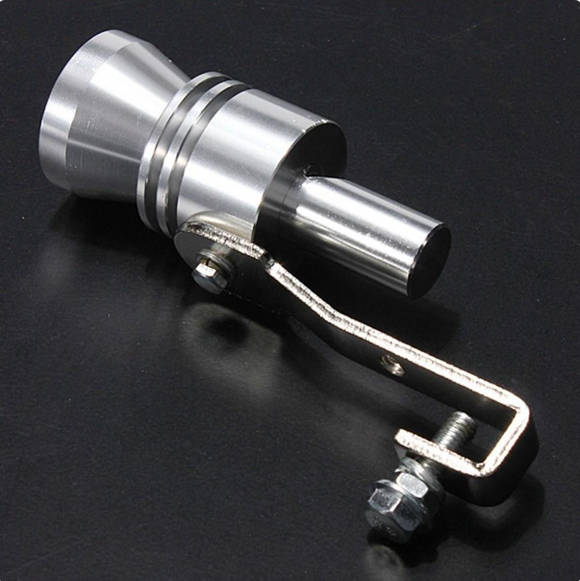 

Турбозвуковой эффект выхлопа Турбозвуковой аппарат, прикрепленный к выпускному отверстию Большой