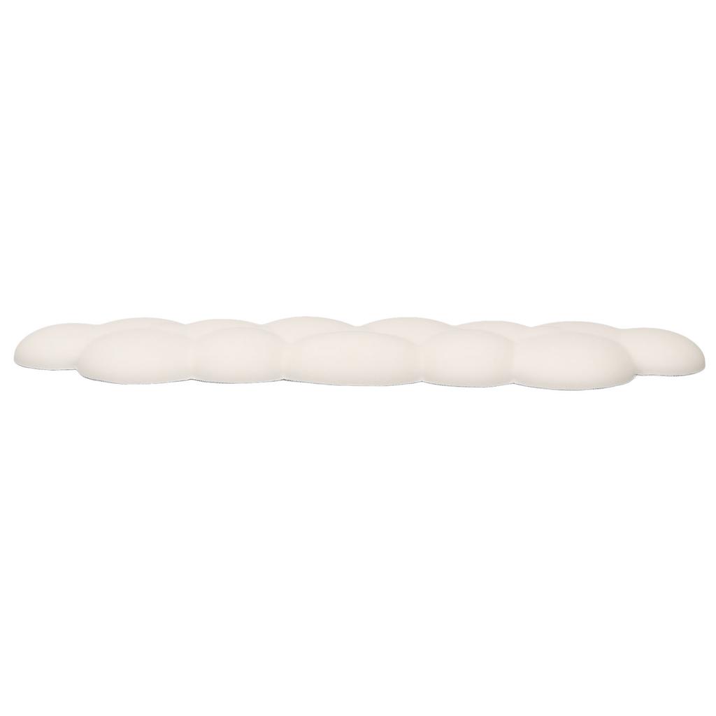 Cloud Keyboard Wrist Rest Smoothly PU Leather Keyboard Palm Rest Skid Resistant Ergonomic Wrist Pad for Gaming Typing