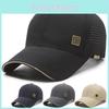 Unisex Chinese Summer Style Mesh Breathable Baseball Cap Outdoor Duckbill Cap