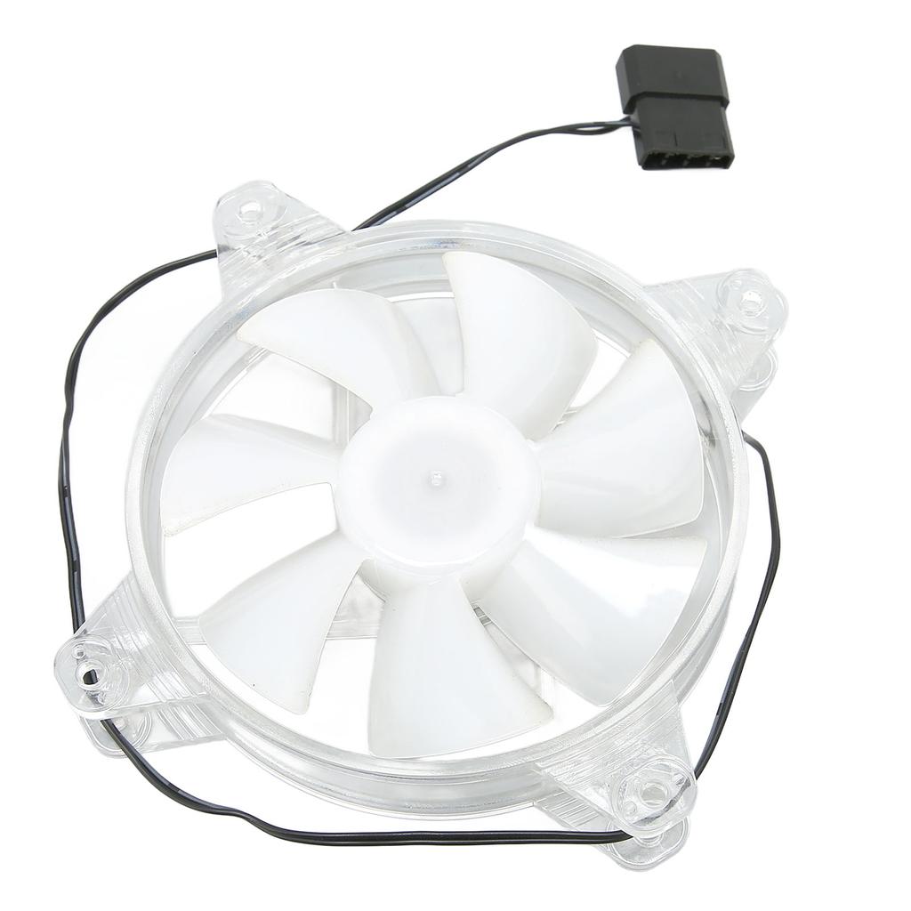 RGB Case Fan Good Heat Dissipation Low Noise Simple Installation LED 120mm 7 Blades Chassis Cooling