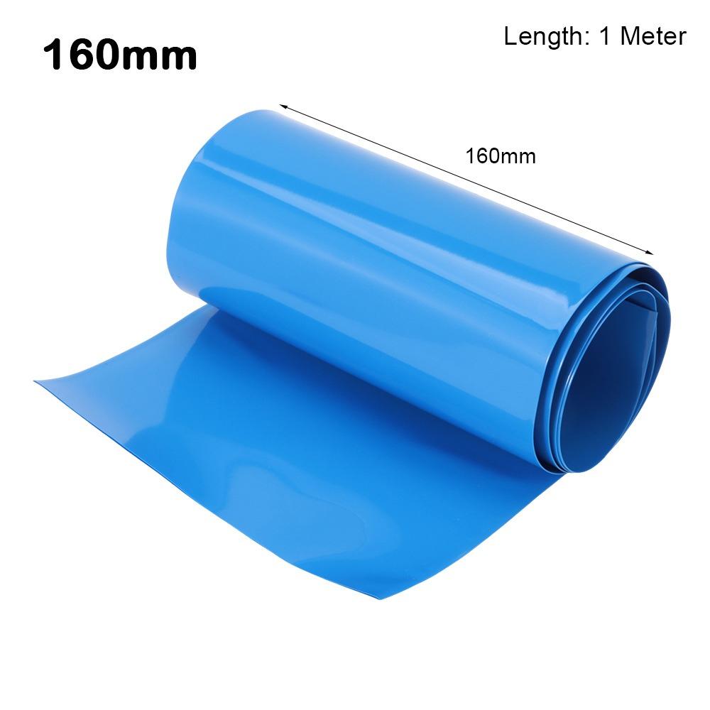 1 Meter/Pack Neue Li-Ionen-Folie Schrumpfschlauch PVC Mehrere Größen Schrumpffolie 18650 Akkupack 70-200mm Breite Bandhülsen
