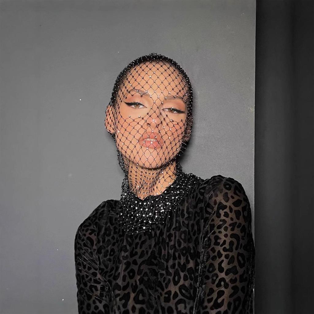 Mesh Hooded Hat For Festivals And Parties Breathable Design Ideal For Long Wear Black Versatile Style