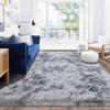 Grey Modern Fluffy Large Carpet Living Room,Plush Lounge Rug In The Bedroom Floor Mat,Soft Carpets For Kids Decoration,Gifts