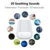 HiFiD Red Light Therapy Baby Night Sleeping Toy White Noise Sound Machine Touch Control Nightlight USB White Noise Machine