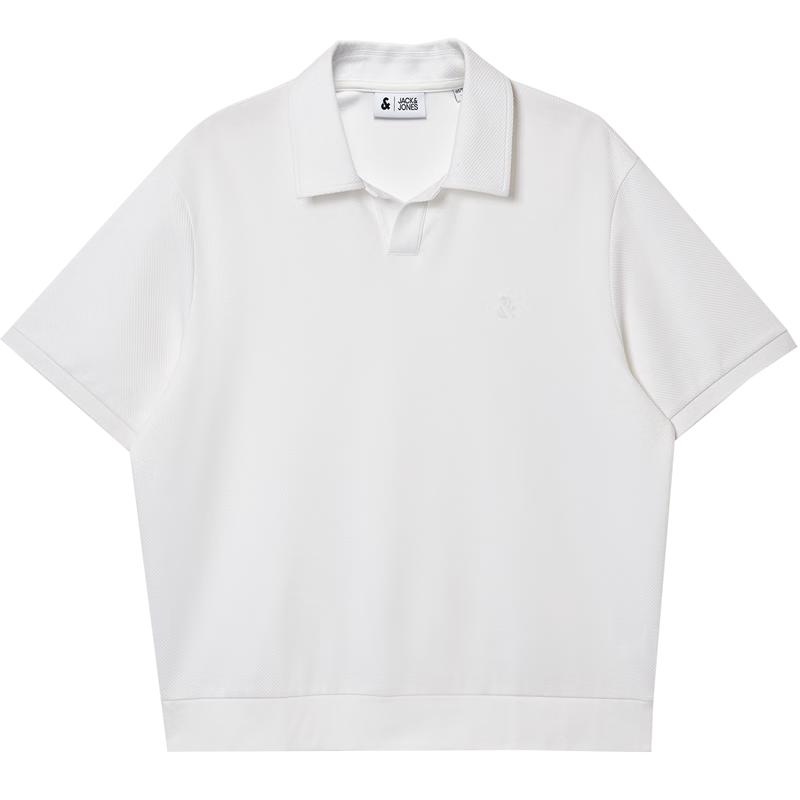 Jack & Jones Men s Loose Fit Short Sleeve Polo Shirt XS