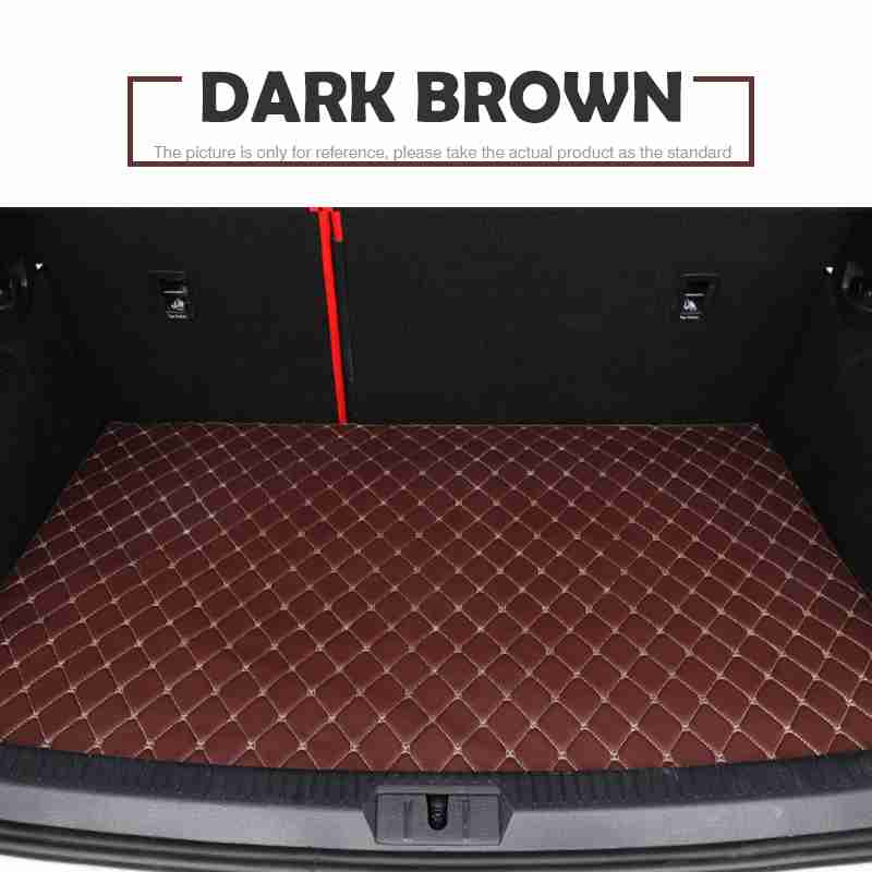 Car Trunk Mat For Toyota Verso Five Seats 2011 2012 2013 2014 2015 2016 2017 Cargo Liner Carpet Interior Accessories Cover