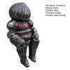 Retro Knight Armor Resin Statue, Medieval Guard Figurine for Desk Shelf, Dark Fantasy Home Decor for Office, Gift for Game Fans