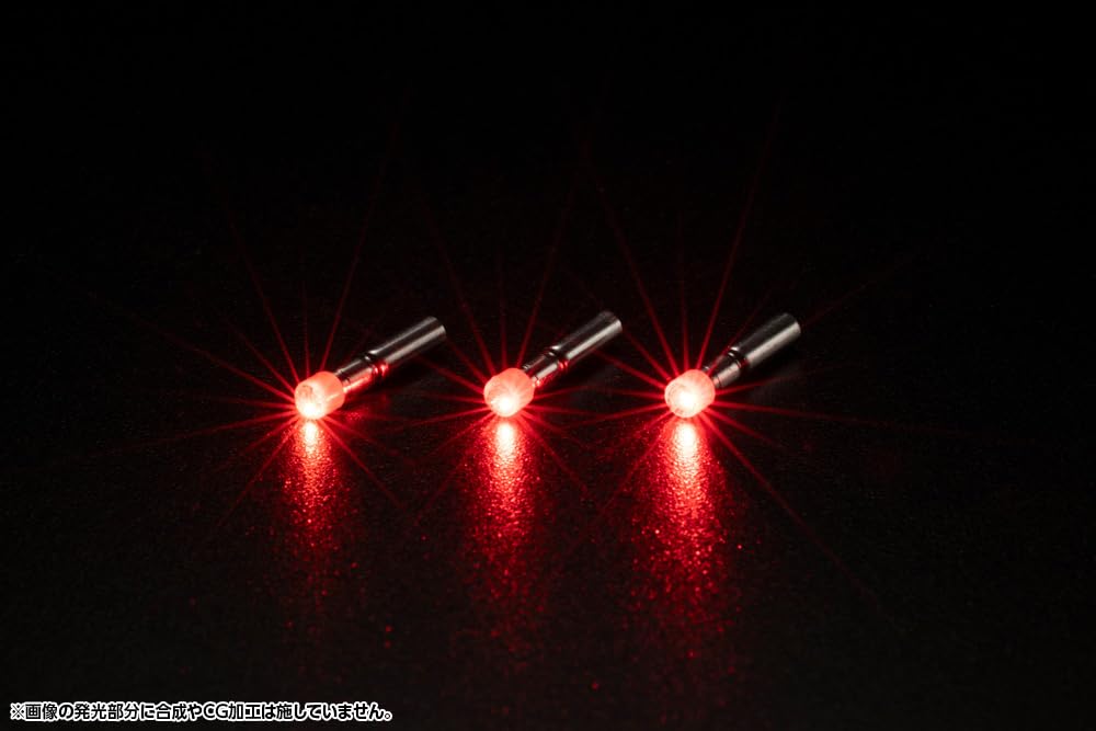 Kotobukiya Modelarskie Towary Wspierające Milight 316 Czerwony o Długości 16mm Model Plastikowy M.S.G [Zestaw 3] Około. Bez wagi