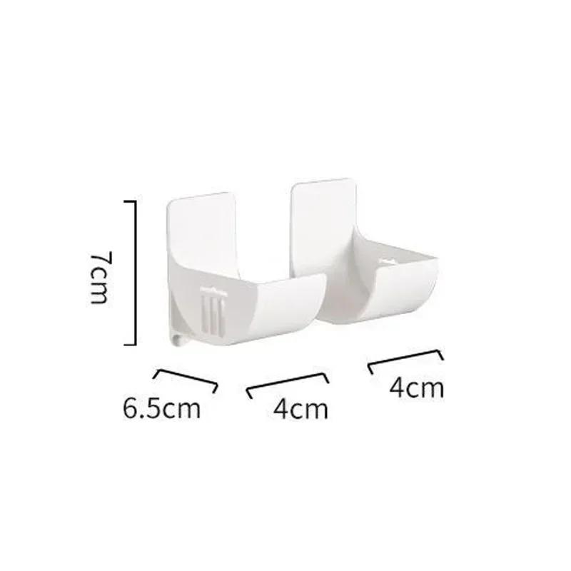 

2 шт. Настенный держатель для мусорных пакетов, контейнер для хранения мусорных пакетов, органайзер, диспенсер для контейнера для пленки для пластиковых пакетов, для кухонной полки