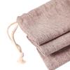 Velvet Hotel Hair Dryer Storage Bag - Dustproof, Drawstring Closure, Ideal for Guest Rooms and Laundry.
