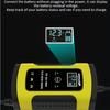 Car Battery Charger Fully-Automatic Smart Trickle Charger Battery Maintainer Pulse Repair Charger Suitable for Car/Moto/Boat/RV/SUV/ATV