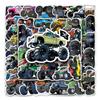 50 Big Foot Graffiti Stickers: Trendy Waterproof DIY for Cars, Phones, Water Bottles & Suitcases