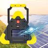 3-in-1 Solar Emergency Triangular Warning Light Safety Emergency Breakdown Alarm Lamp Portable Solar Light for Camping Working