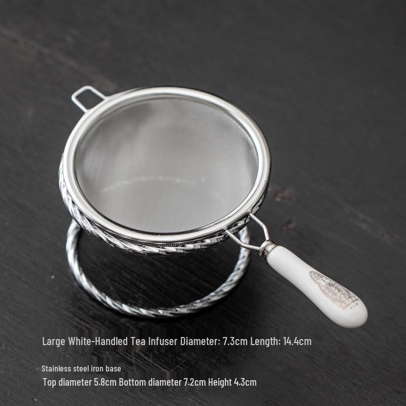 304 Stainless Steel Gongfu Tea Infuser and Strainer Set