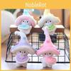 Cuter Mushroom Elf Plushie Keyring Pp Cotton Fill Stuffed Soft Ornament Kids