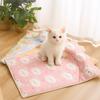 Scratch Resistant Cooling Pet Mat Cartoon Pattern Pet Cooling Pad Anti-Slip Pet Pad Pet Supplies
