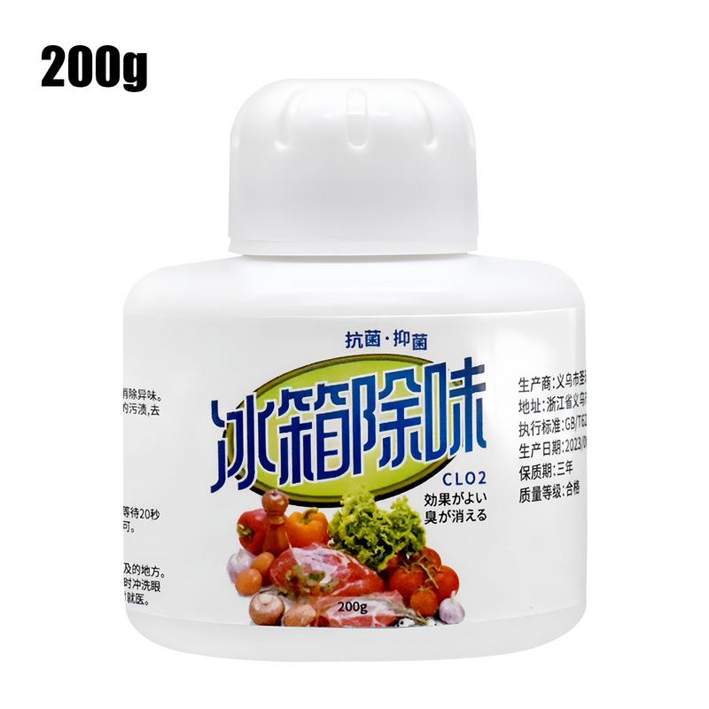 Deodorizér do lednice Aktivní uhlí Osvěžovač lednice Pohlcovač pachu Domácí osvěžovač vzduchu do lednice Odstraňovač pachu 200g