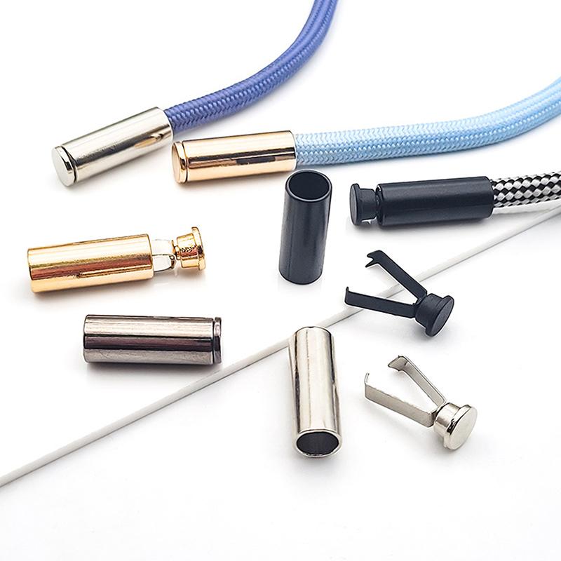 10 Pieces Metal Buckles For Clothing Cord Locks Hat Tail Clips Buttons Sweater Cord Tail Buckles Diy Sewing Accessories