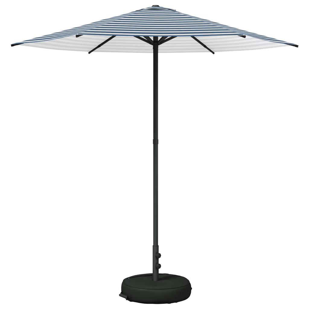 Garden Umbrella with Base 230 X 230 Cm Polyester Rectangular